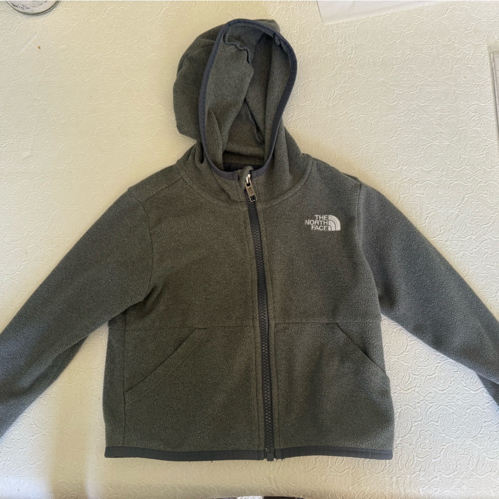 The North Face Charcoal Fleece Jacket
